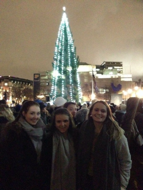 I love these girls, and I love Christmas.