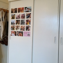 One of my closets (with Sandra's stuff)